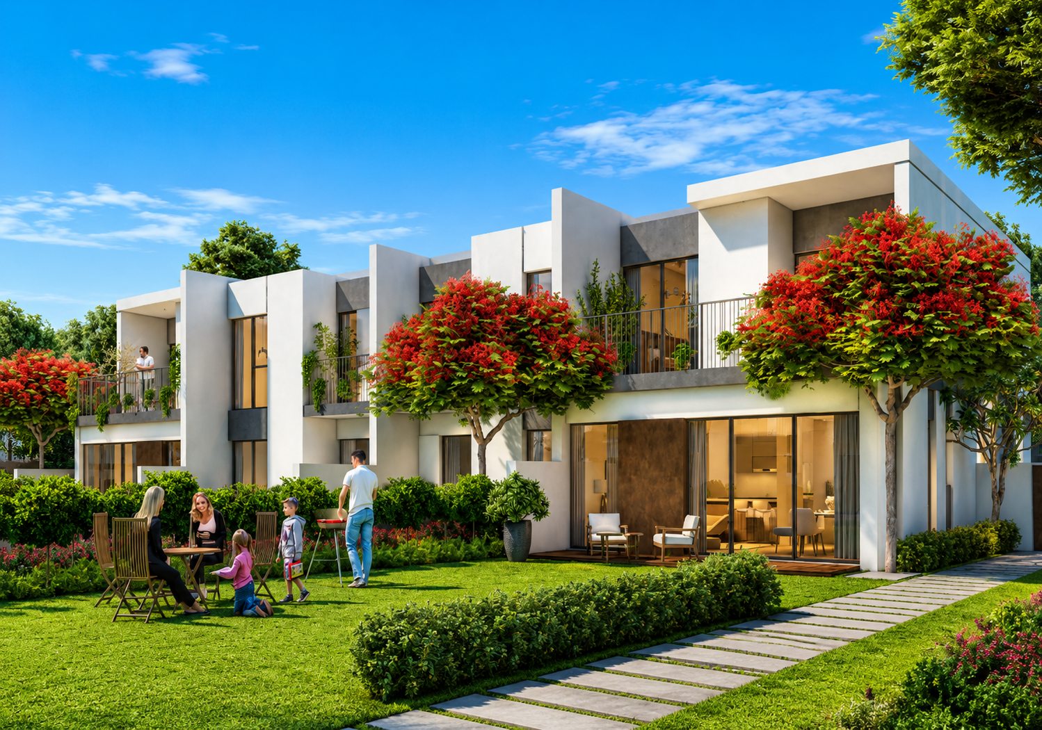 Read more about the article Tilal Al Ghaf Townhouses for Luxury Family Living